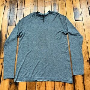 Lululemon Men’s XL Metal Vent Tech Long Sleeve Cloud Blue Performance Activewear